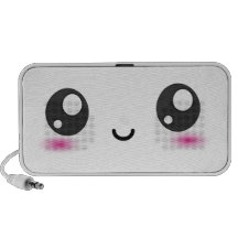 Altavoz lindo del smiley de Kawaii