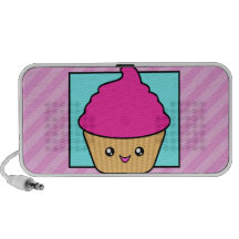 Altavoz lindo mega de la magdalena de Kawaii