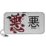 Altavoz malvado del Doodle del kanji