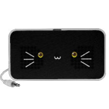 altavoz negro del neko
