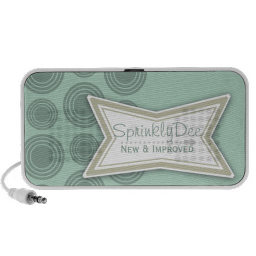 Altavoz nuevo y mejorado del Doodle de SprinklyDee
