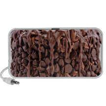 Altavoz perdido chocolate del Doodle de la torta