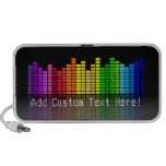 Altavoz personalizado música colorida mp3 del equa