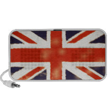 Altavoz portátil del Doodle de Union Jack