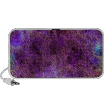 Altavoz portátil púrpura violeta abstracto