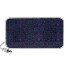 Altavoz púrpura del Doodle del punto