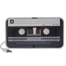 Altavoz retro del casete