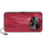 Altavoz rojo