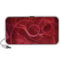 Altavoz rojo fresco