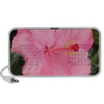 Altavoz rosado del Doodle de la flor del hibisco