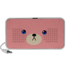 altavoz rosado del kuma