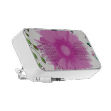 Altavoz rosado del personalizado del Doodle de la 