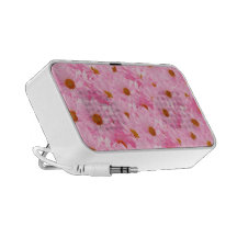 Altavoz rosado del personalizado del Doodle de los