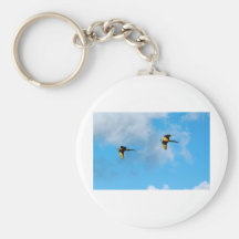 Alto Cockatoo del vuelo Llavero