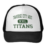 Alto del oeste de la ciudad transversal - titanes  gorras de camionero