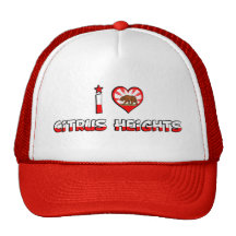 Alturas de la fruta cítrica, CA Gorros