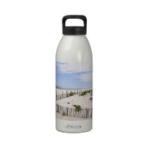 Alturas de la playa, orilla del jersey botella de beber
