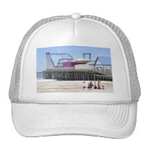 Alturas de la playa, orilla del jersey gorros bordados