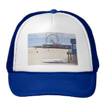 Alturas de la playa, orilla del jersey gorros  