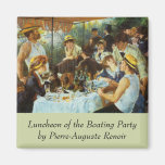 Alumerzo del fiesta del canotaje de Pedro Renoir Imanes Para Frigoríficos