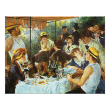 Alumerzo del fiesta del canotaje de Pedro Renoir Invitacion Personalizada