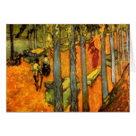 Alyscamps de Vincent van Gogh Felicitaciones