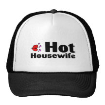 Ama de casa caliente gorras