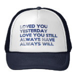 Amado le tenga ayer siempre lo va a hacer siempre gorros bordados
