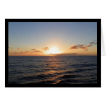 Amanecer atlántico felicitaciones