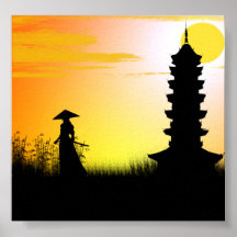 Amanecer del samurai poster