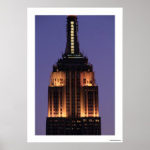 Amanecer: Empire State Building todavía encendido  Impresiones