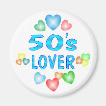 amante 50s iman de nevera