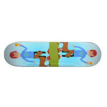 Amante animal tabla de skate