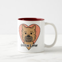 Amante de Bruselas Griffon Tazas De Café