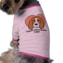 Amante de cocker spaniel del inglés ropa de perros
