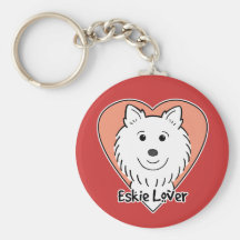 Amante de Eskie Llaveros Personalizados