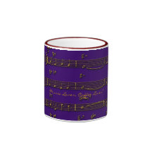 Amante de la música de PARTITURA, tazas del amante