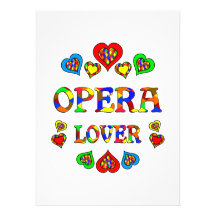 Amante de la ópera anuncios personalizados