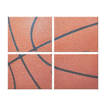Amante de los texture_Hoops de Spirit_Basketball d Impresión En Lona Estirada