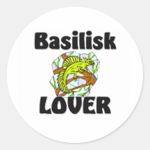 Amante del basilisco etiqueta