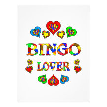 Amante del bingo anuncio personalizado