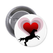 Amante del caballo pins