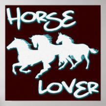 Amante del caballo poster