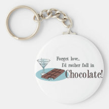 Amante del chocolate llavero
