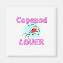 Amante del Copepod Imanes