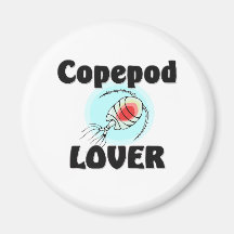 Amante del Copepod Imanes Para Frigoríficos