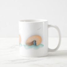 Amante del mar taza