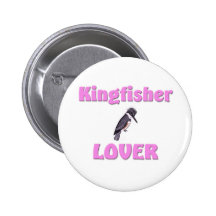 Amante del martín pescador pin