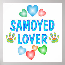 AMANTE DEL SAMOYEDO POSTER