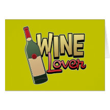 Amante del vino felicitación